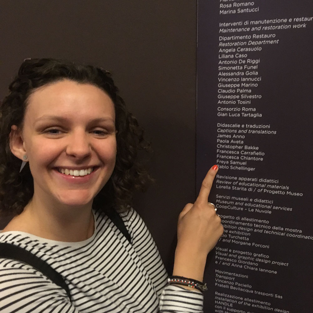 Seeing my name on the credit board Seeing my name on the credit board