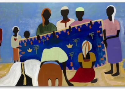 Cassi Namoda, 'Ritual Prayer in Ibo Island', 2019, oil on canvas, Contemporary